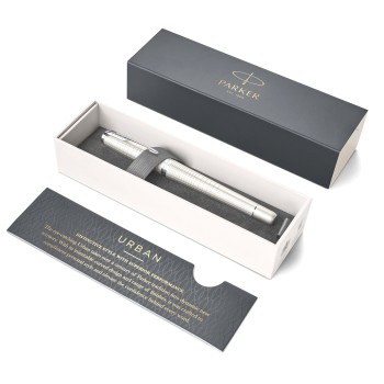 Ручка-роллер Parker Urban Premium T312, Pearl Metal CT